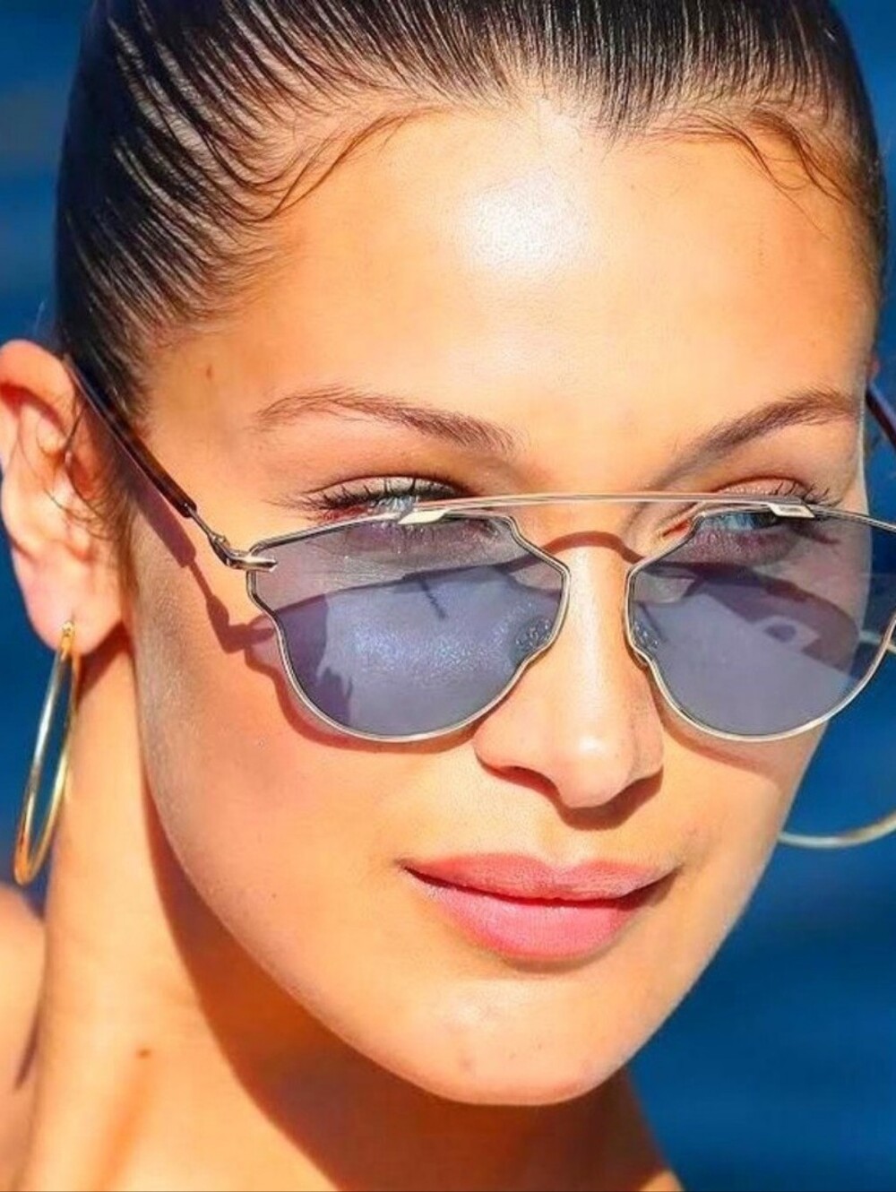 Authentic Dior So Real Pop Blue Tinted Sunglasses